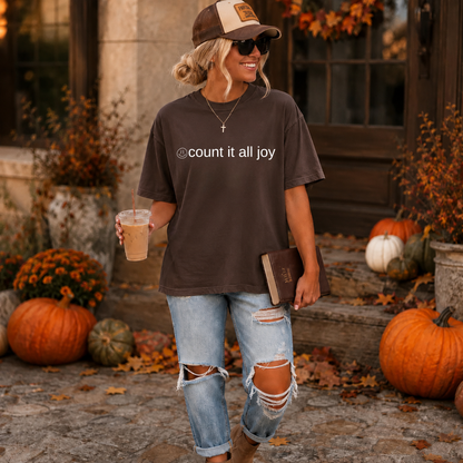 Count It All Joy Christian T-Shirt