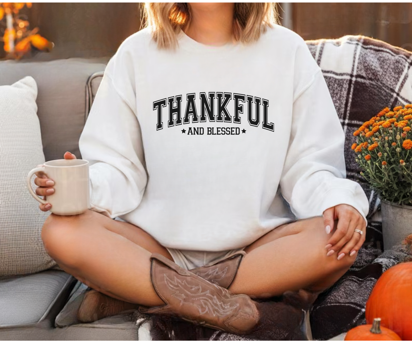 Thankful and Blessed Sweatshirt
