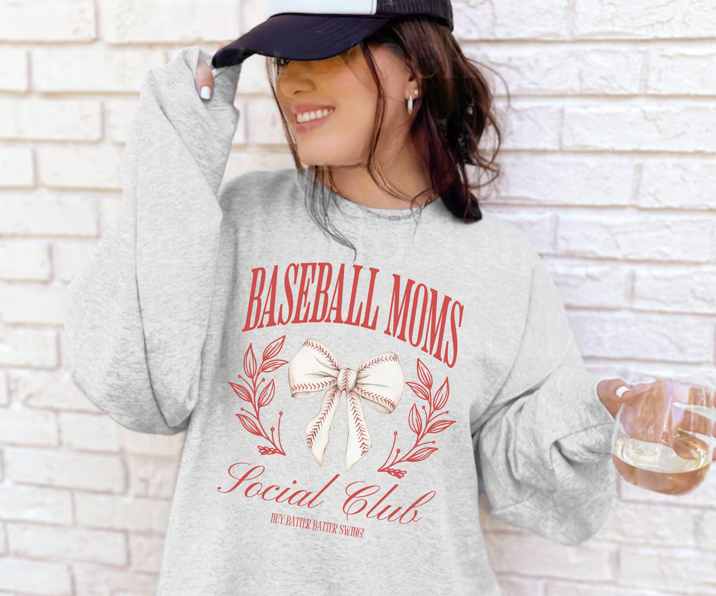 Coquette Baseball Moms Social Club