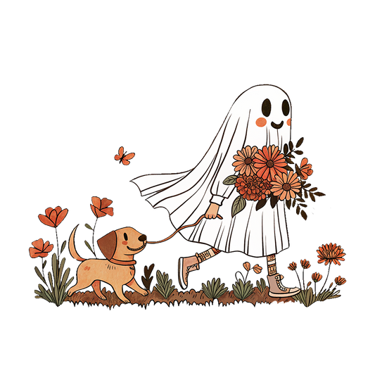 Spooky Paws & Boo Buddies DTF Transfer