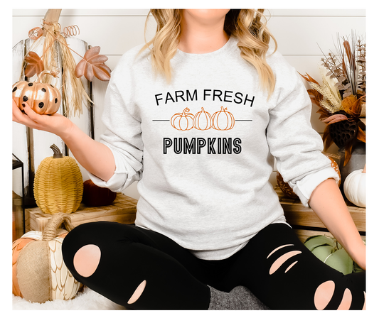 Farm Fresh Pumpkin Sweatshirt