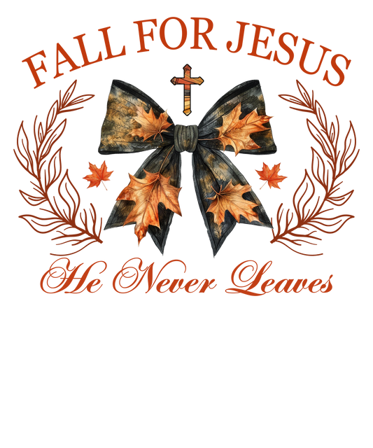 Fall For Jesus Coquette DTF