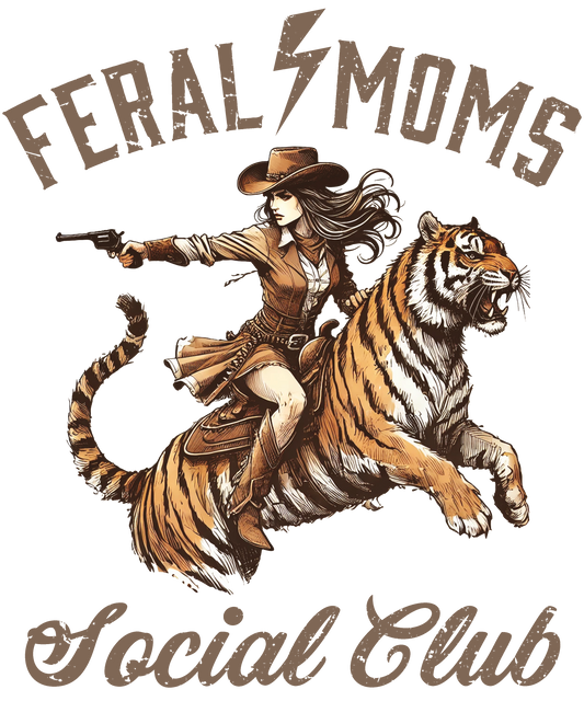 Ferral Moms Social Club DTF Transfer