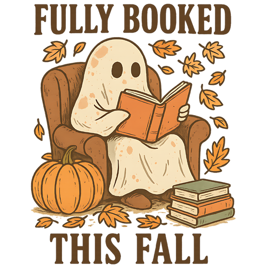 Fully Booked Ghost DTF Transfer