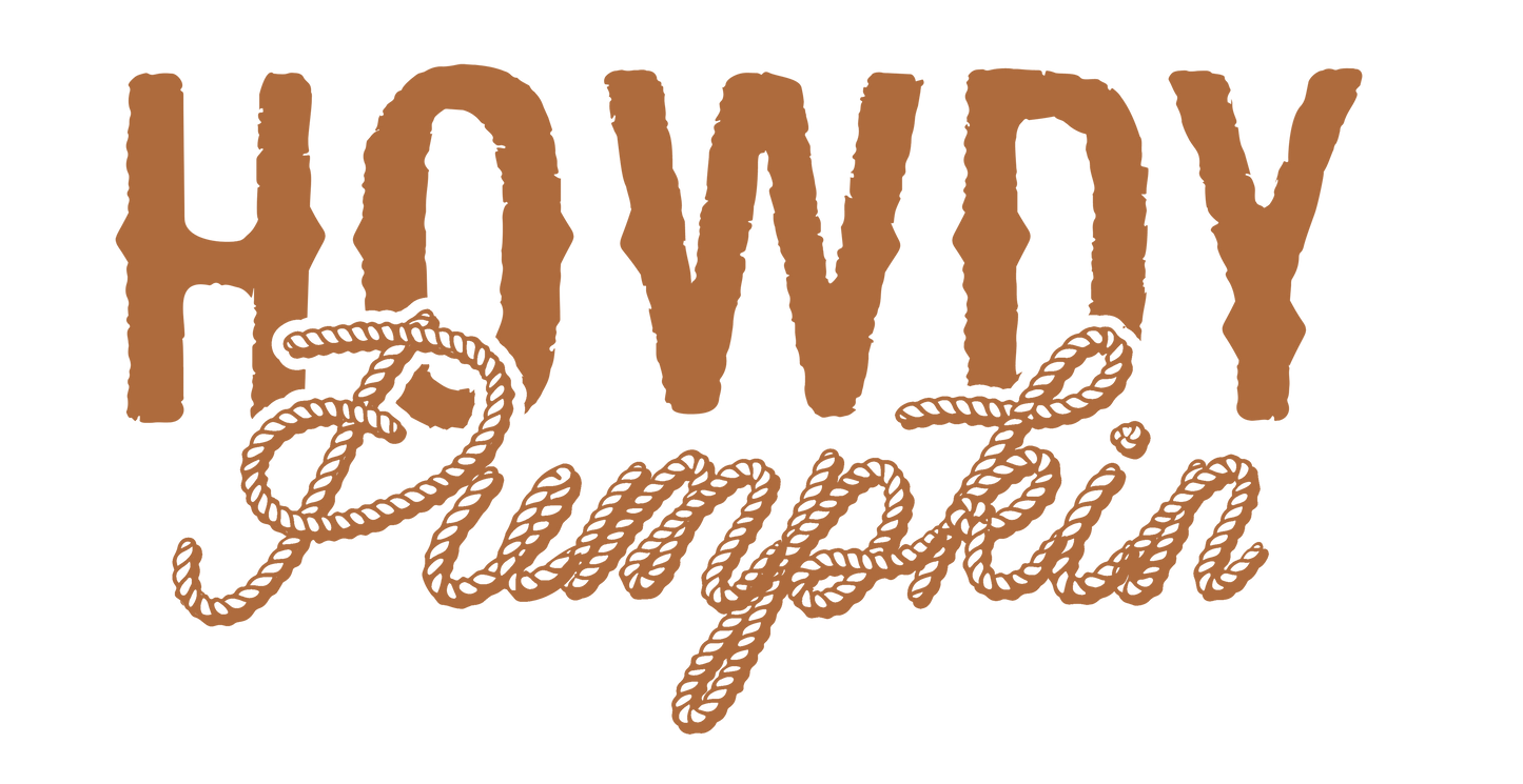 Howdy Pumpkin DTF Transfer