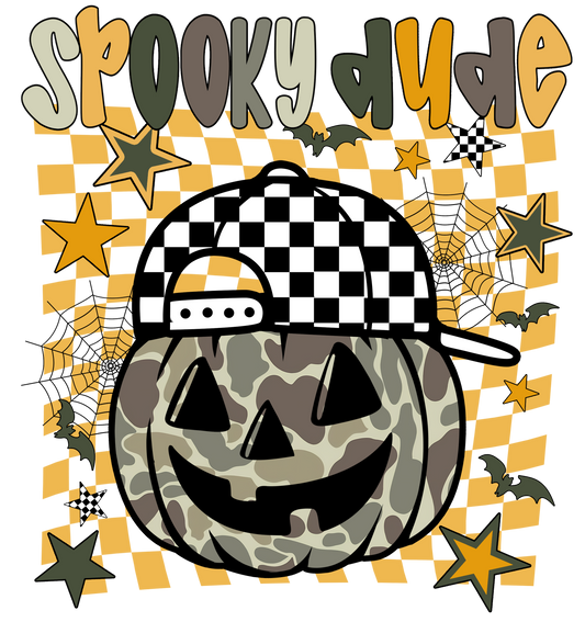 Spooky Dude DTF Transfer