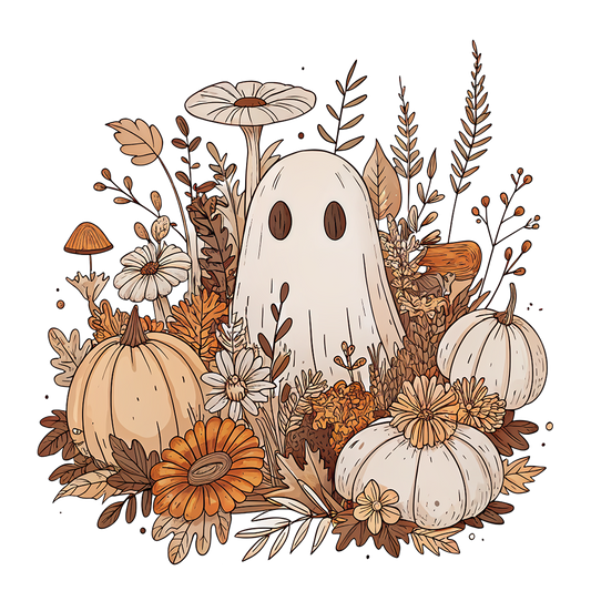 Boho Ghost DTF Transfer