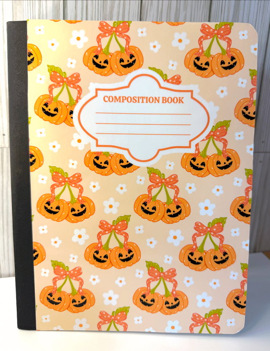 Happy Pumpkins Composition Books