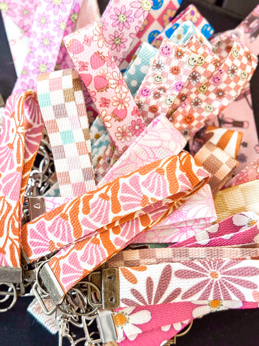 Boho Wristlet Lanyards