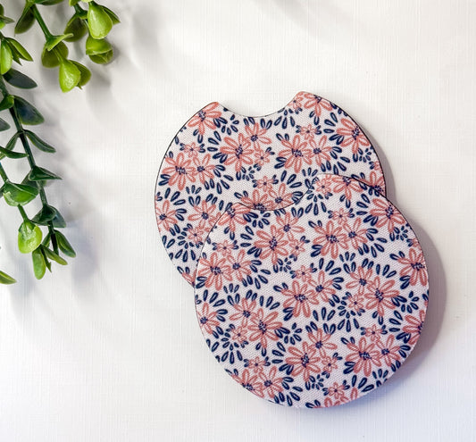Delicate Spring Car Coasters