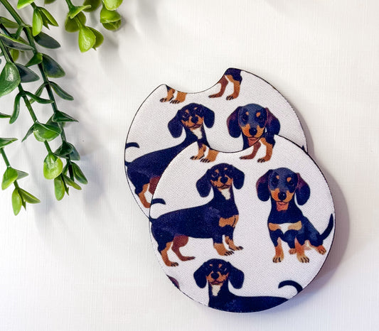 Dachshund Car Coasters