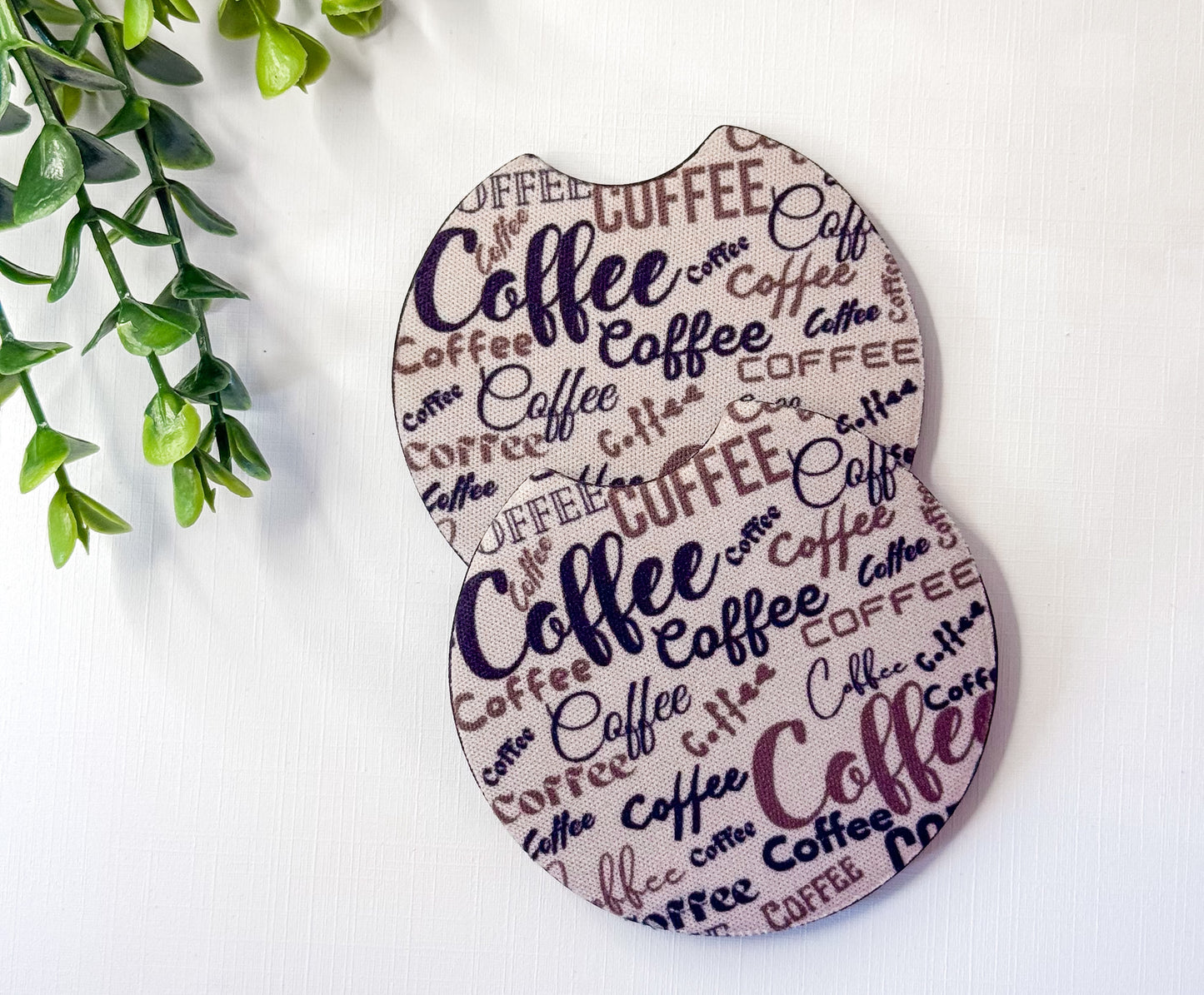Coffee Light Espresso Car Coasters