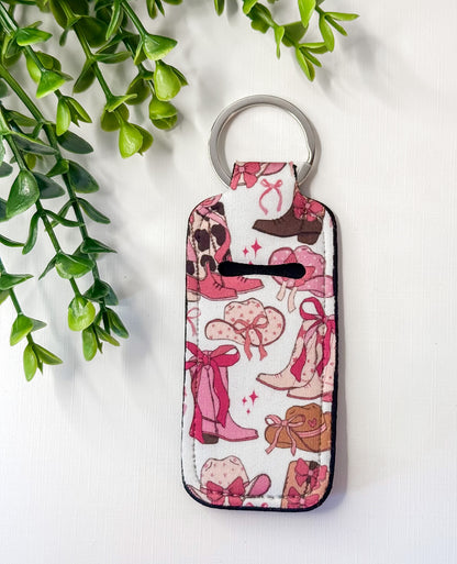 Chapstick Holder Keychains