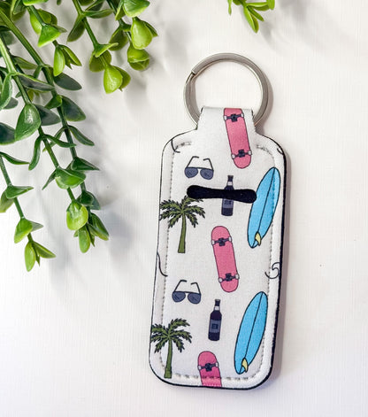 Chapstick Holder Keychains