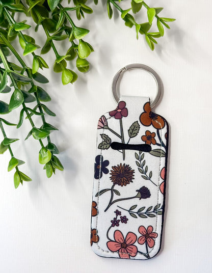 Chapstick Holder Keychains
