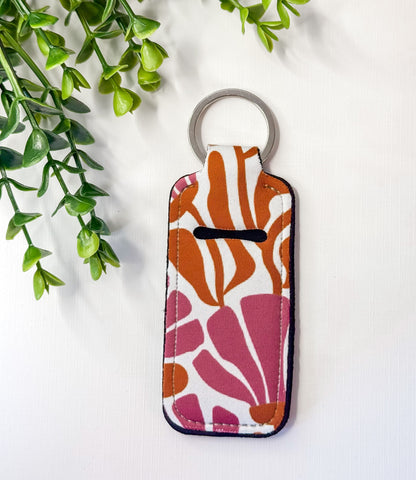 Chapstick Holder Keychains