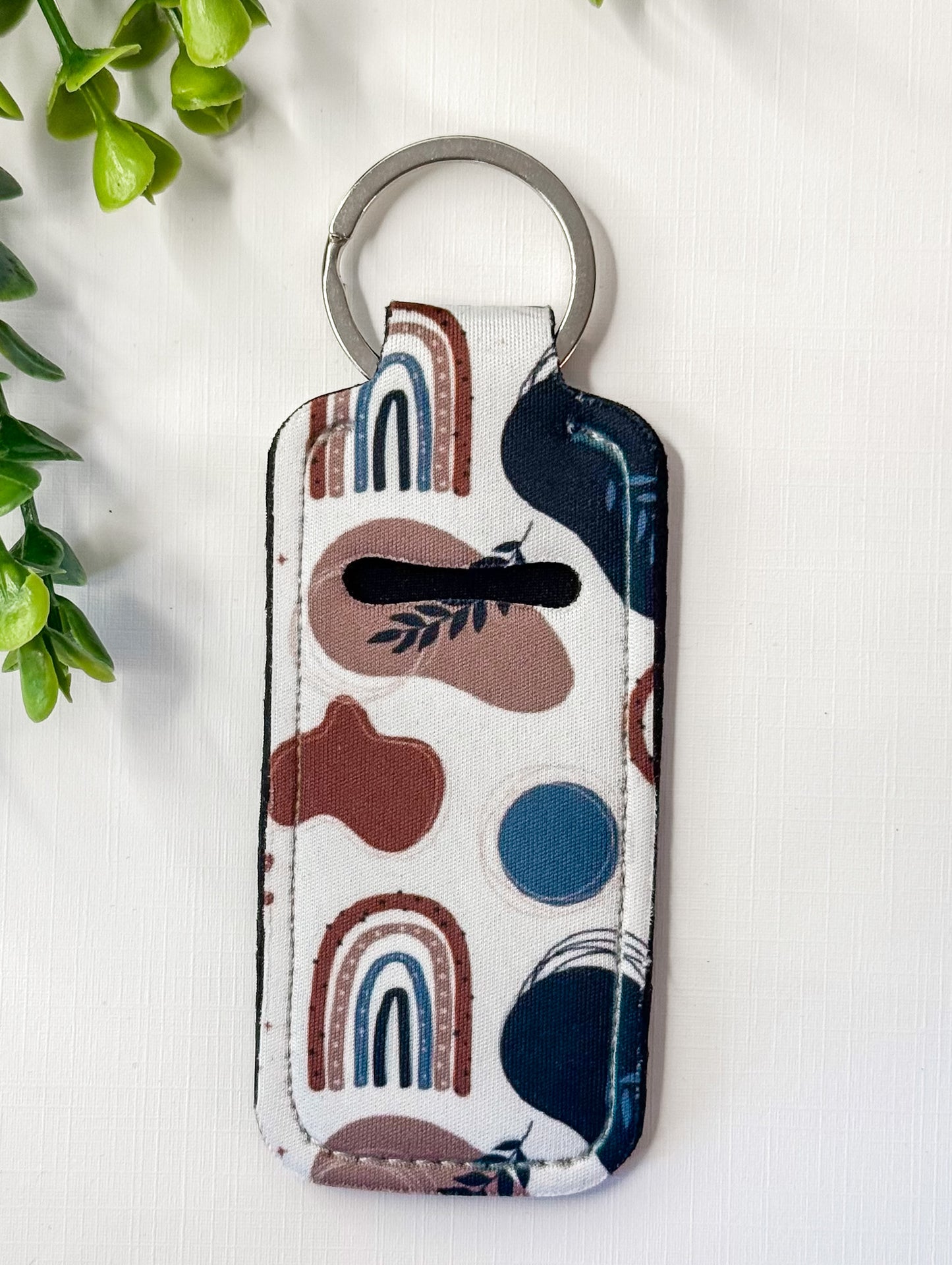 Chapstick Holder Keychains