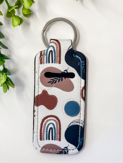 Chapstick Holder Keychains
