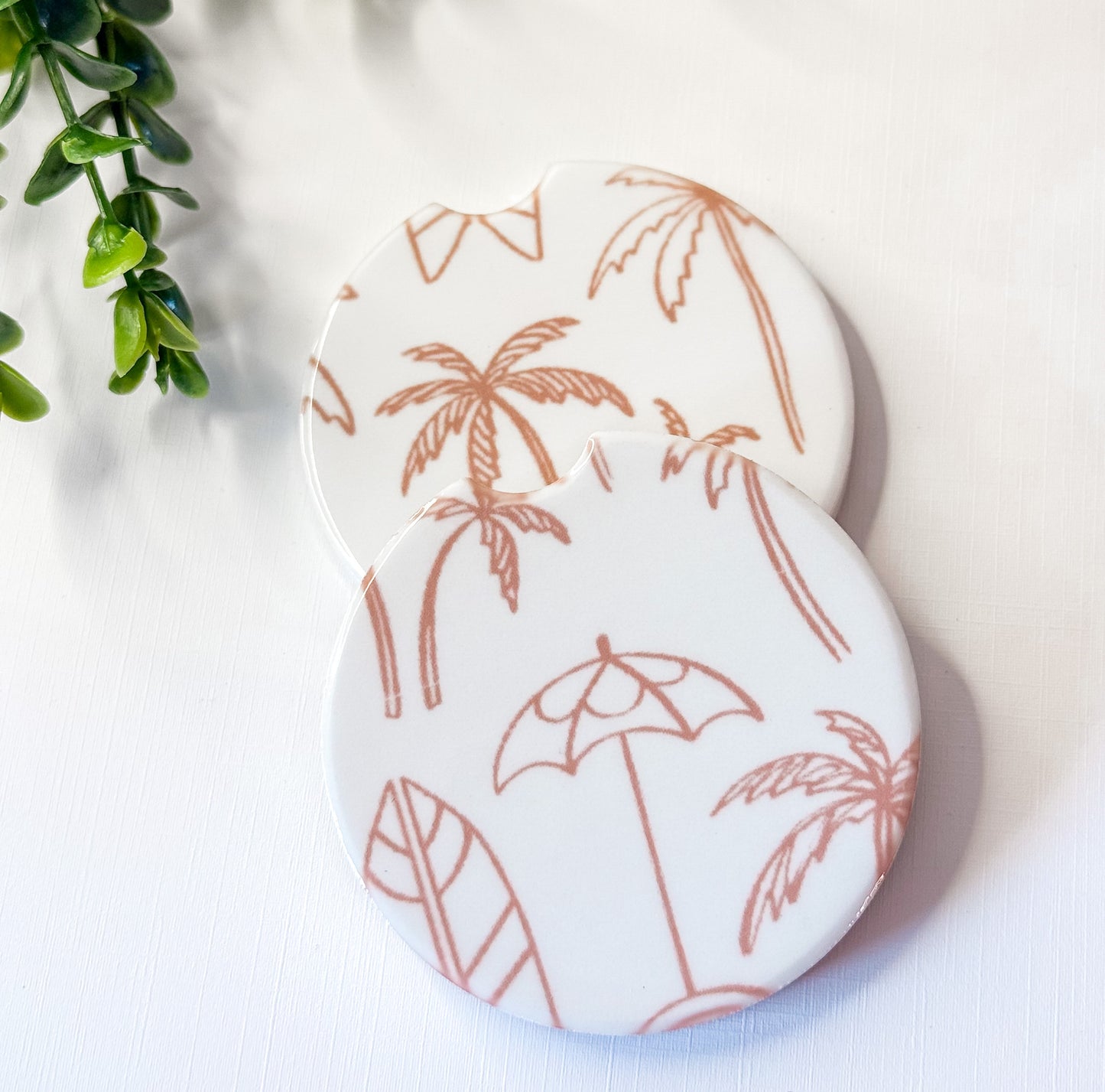 Boho Beach Car Coasters