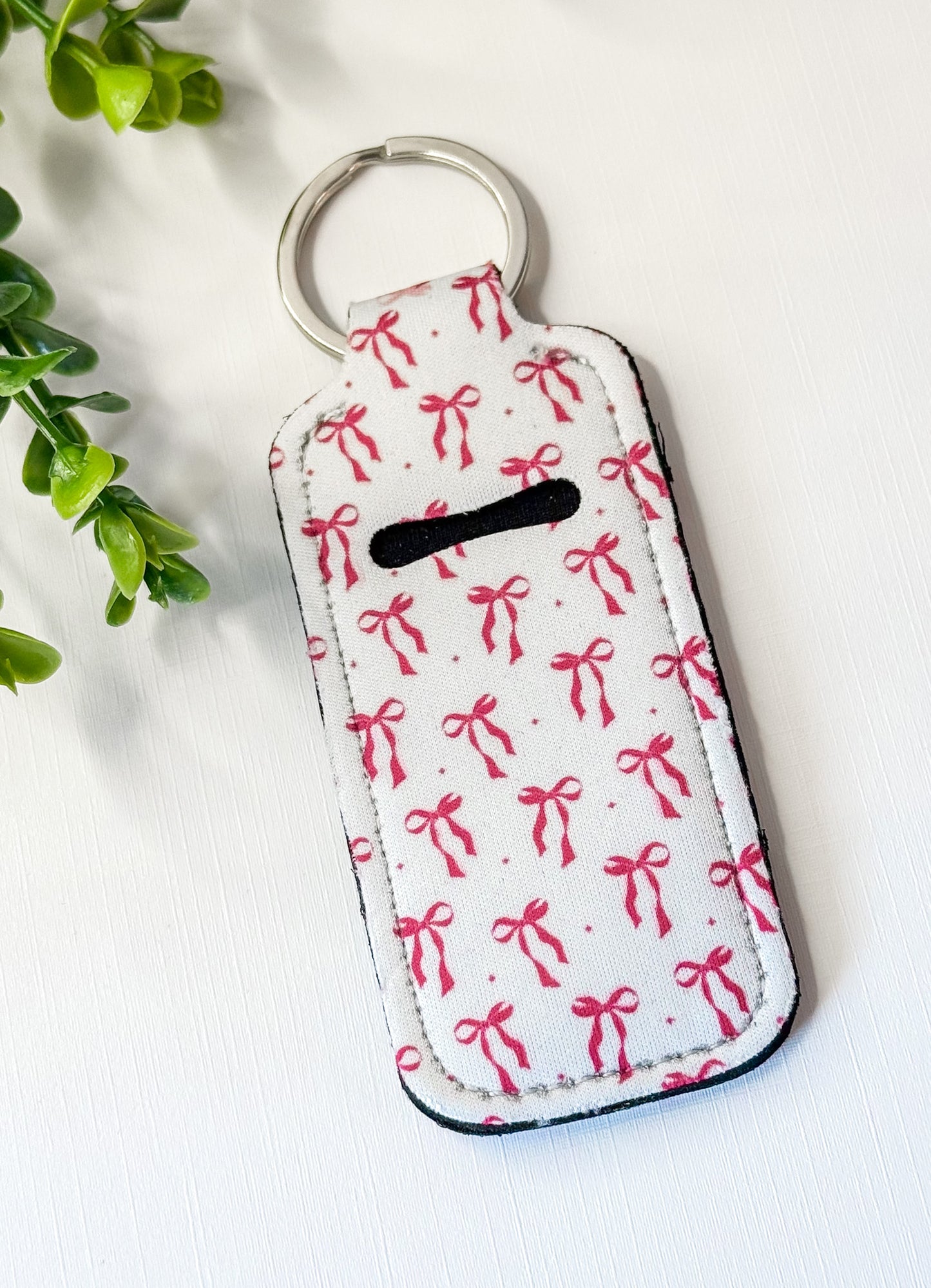 Chapstick Holder Keychains