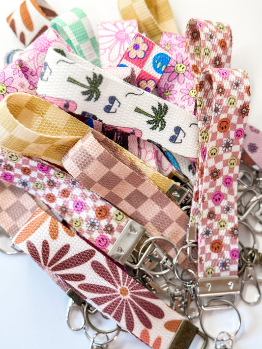 Boho Wristlet Lanyards