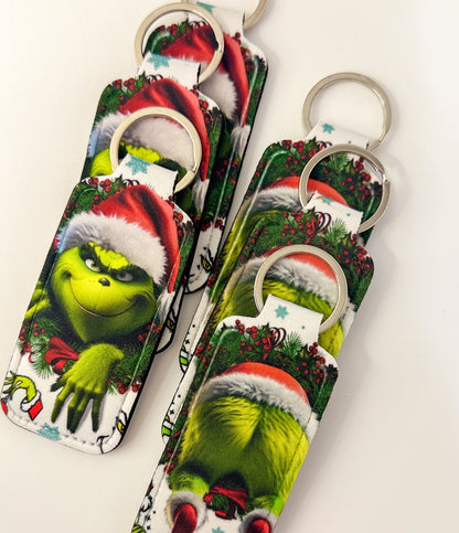 Grinchy Chapstick Holders