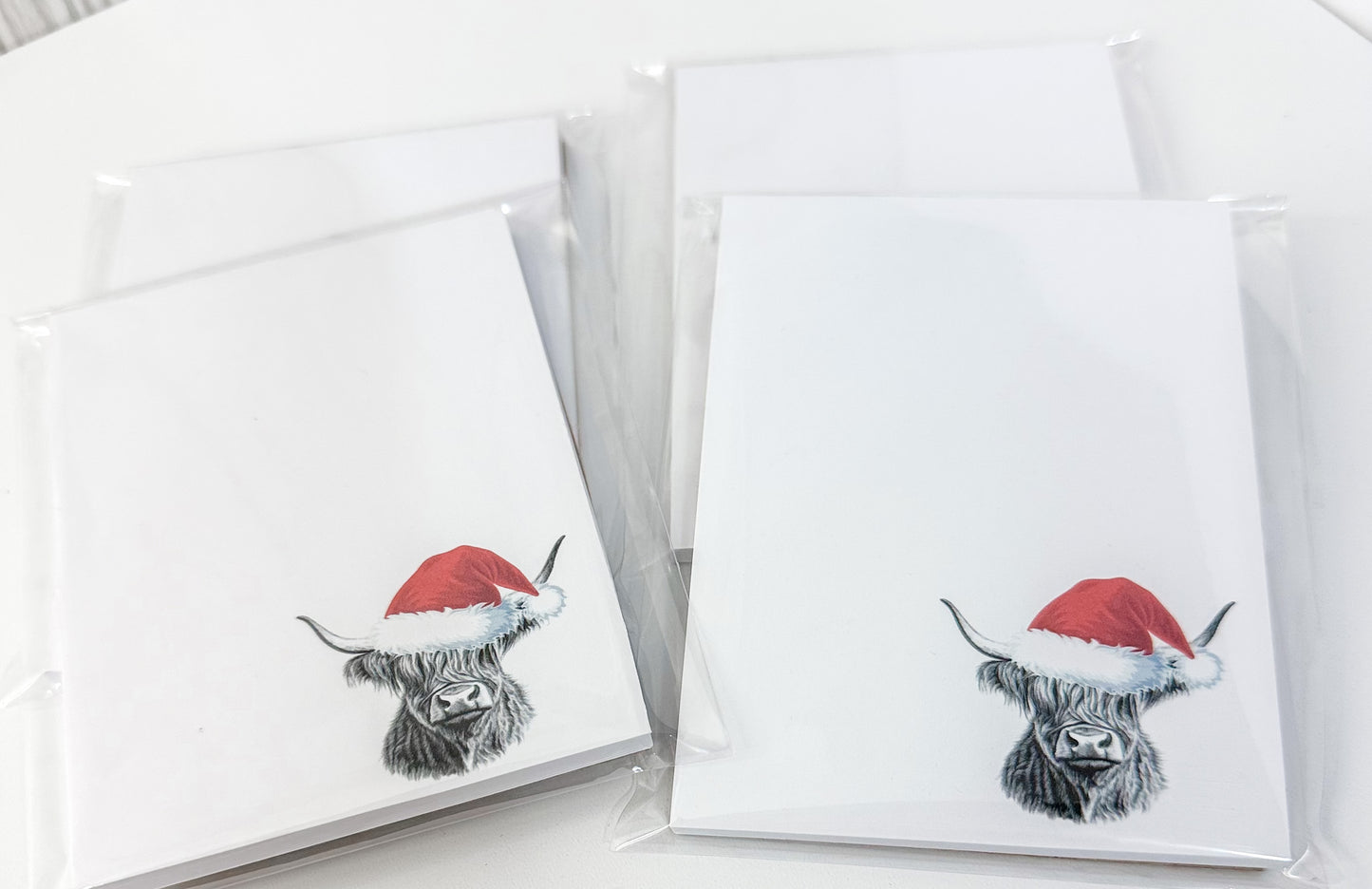 Cristmas Cow Mini Notepad