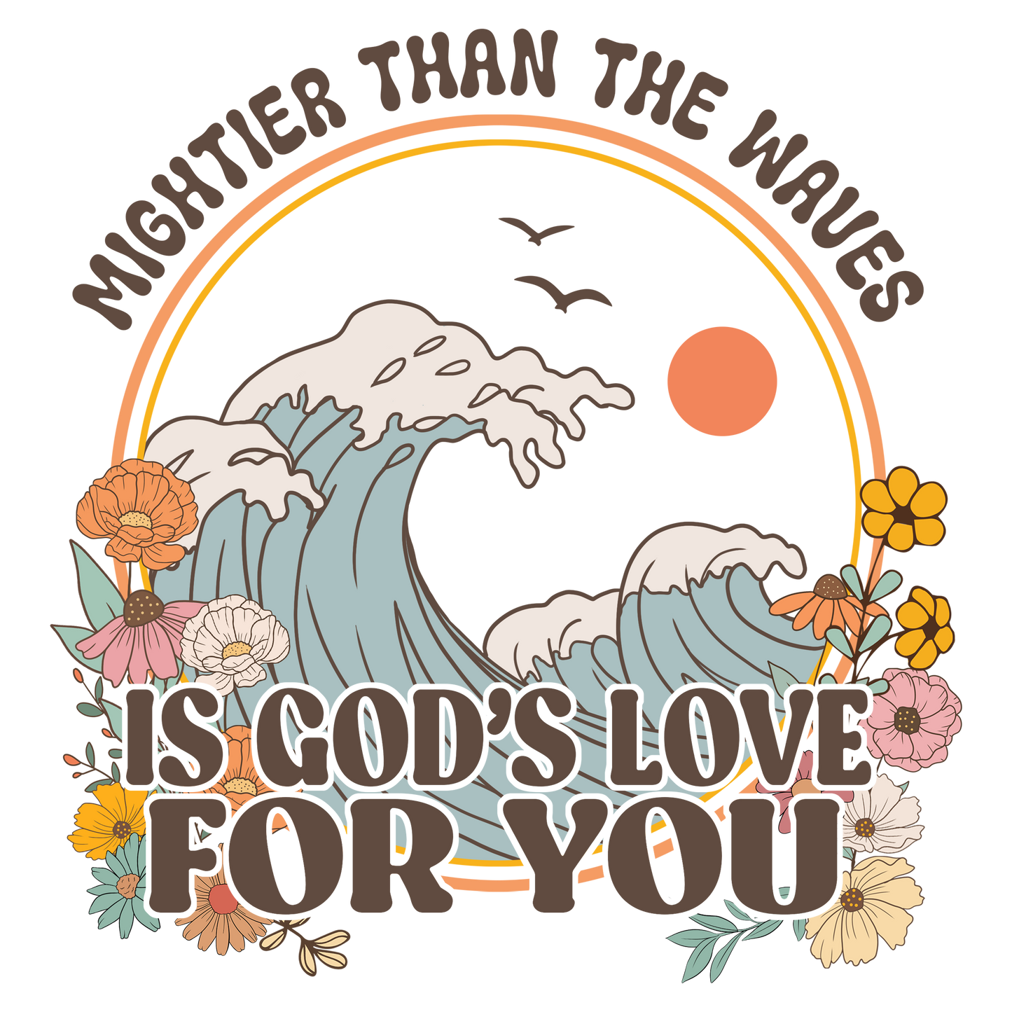 Mightier than the Waves UVDTF Decal