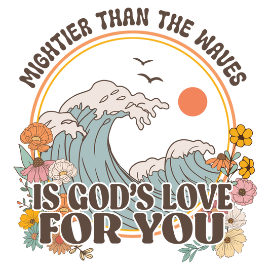 Mightier than the Waves UVDTF Decal