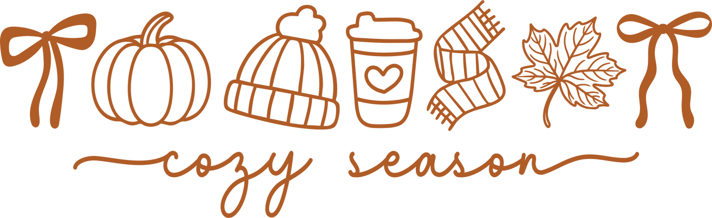 Simple Cozy Season DTF Transfer