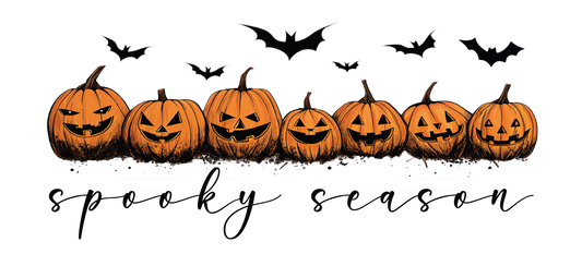 Pumpkin Spooky Season DTF Transfer