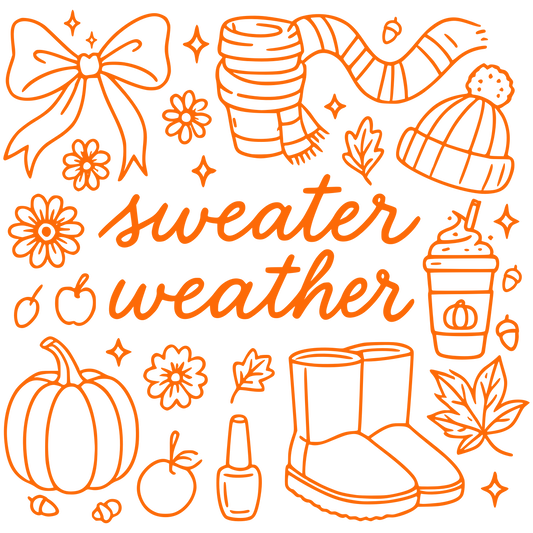Sweater Weather DTF Transfer