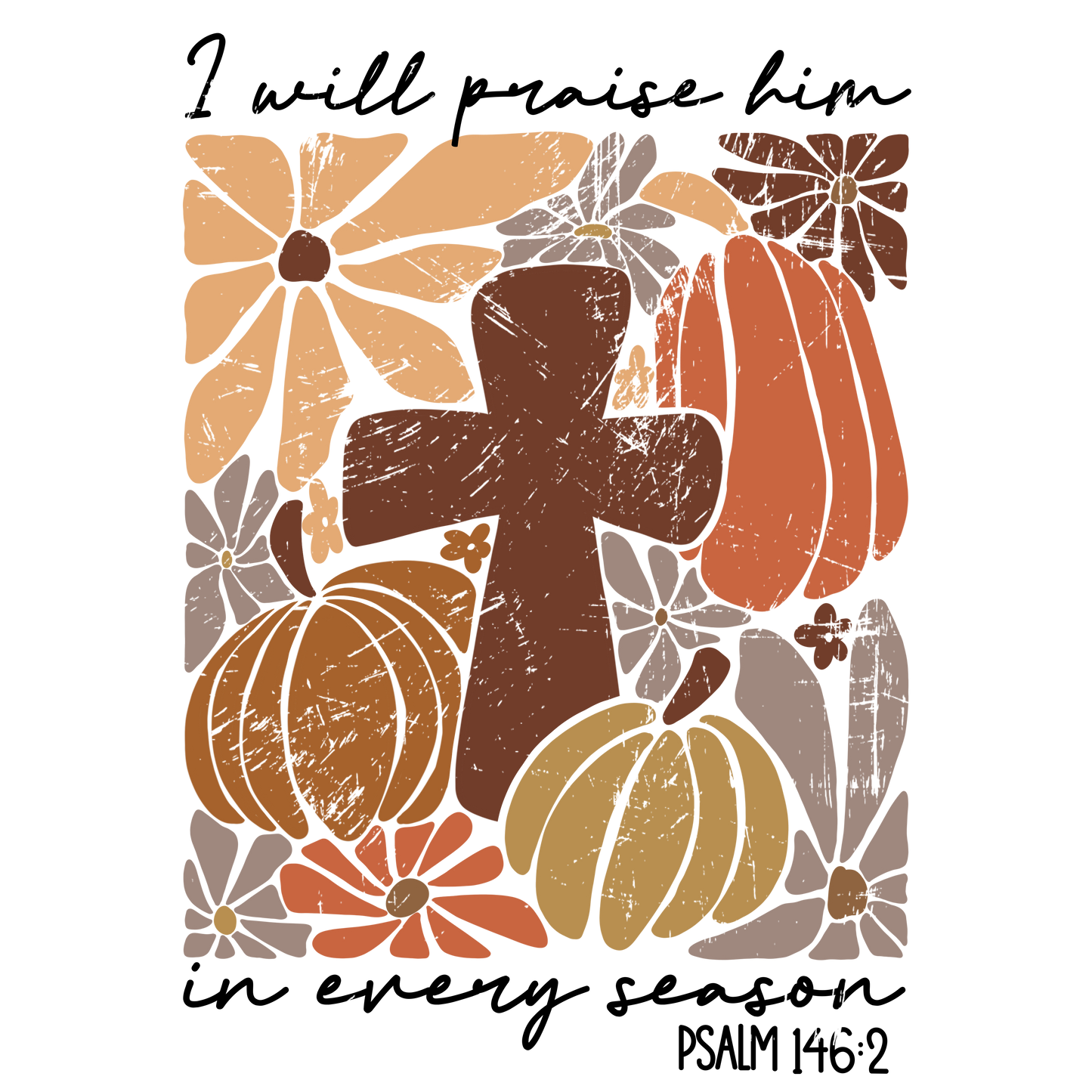 Praise Him in Every Season DTF Transfer