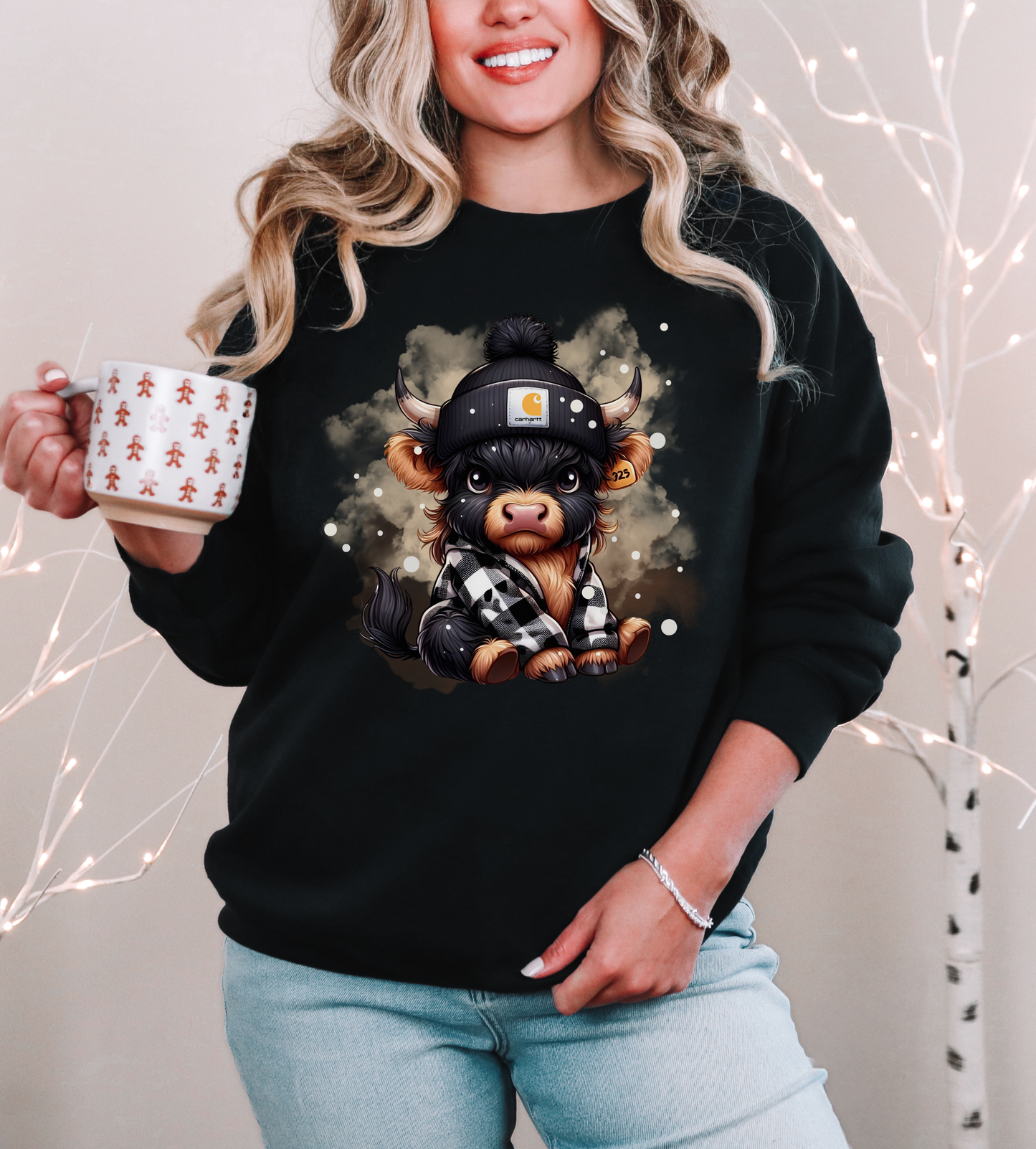 Cowhartt Highland Cow Sweatshirt