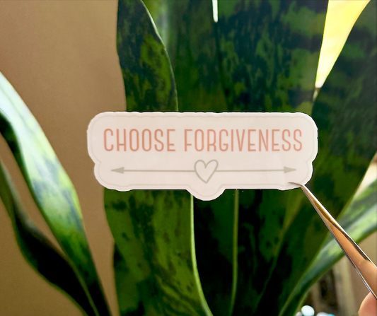 Choose Forgiveness Sticker