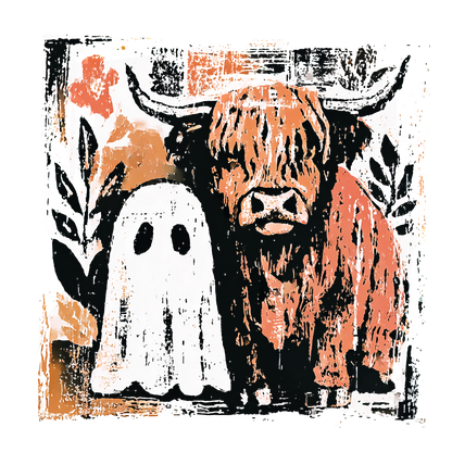 Ghost & Highland DTF Transfer