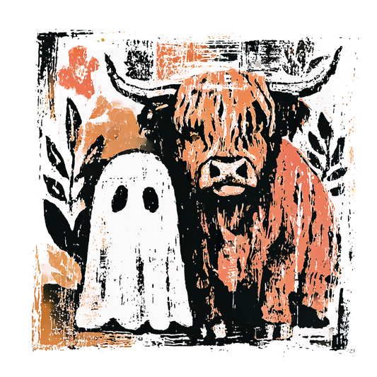 Ghost & Highland DTF Transfer