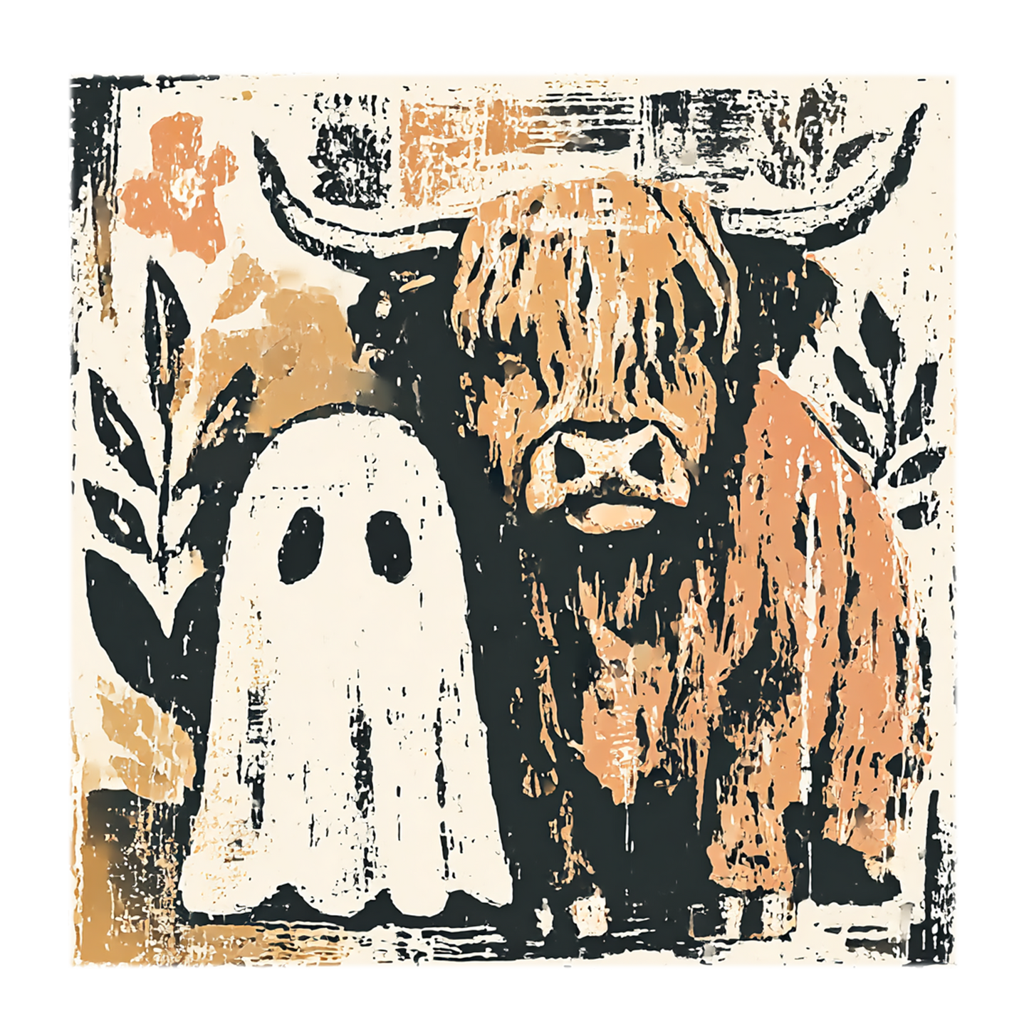 Ghost & Highland DTF Transfer