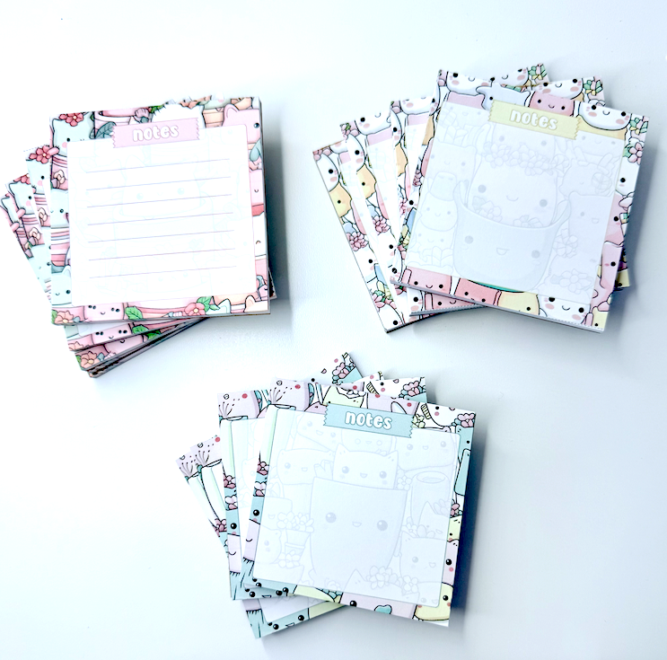 Kawaii Mini Notepads