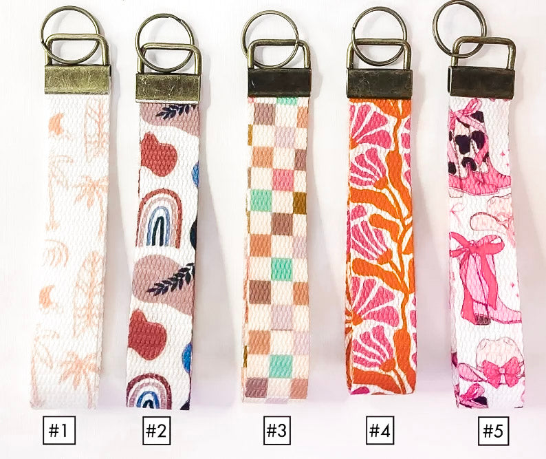 Boho Wristlet Lanyards