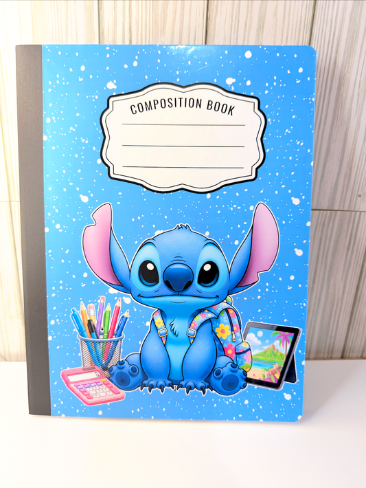 Lilo and Stitch at School Composition Books
