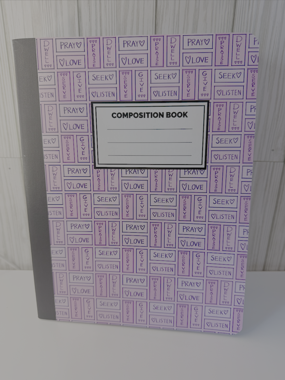 Seek Love Pray Composition Books