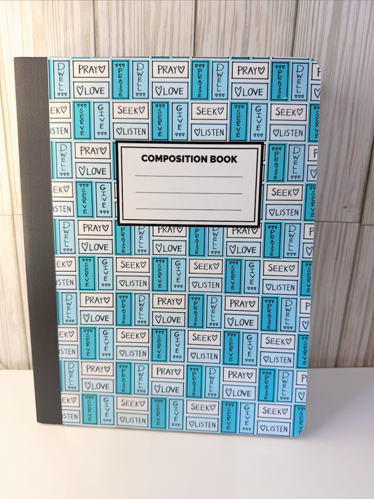 Seek Love Pray Composition Books