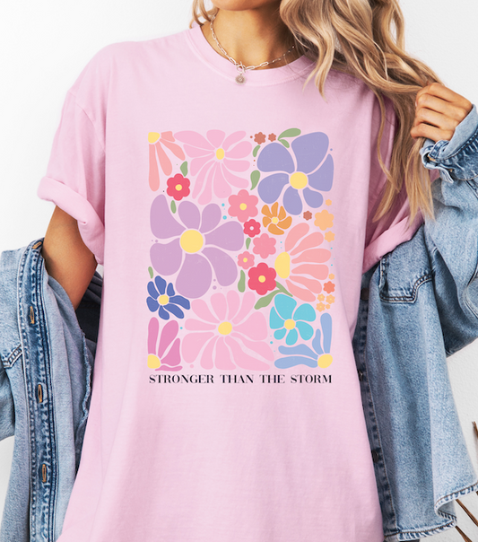 Stronger than the Storm Boho Tee